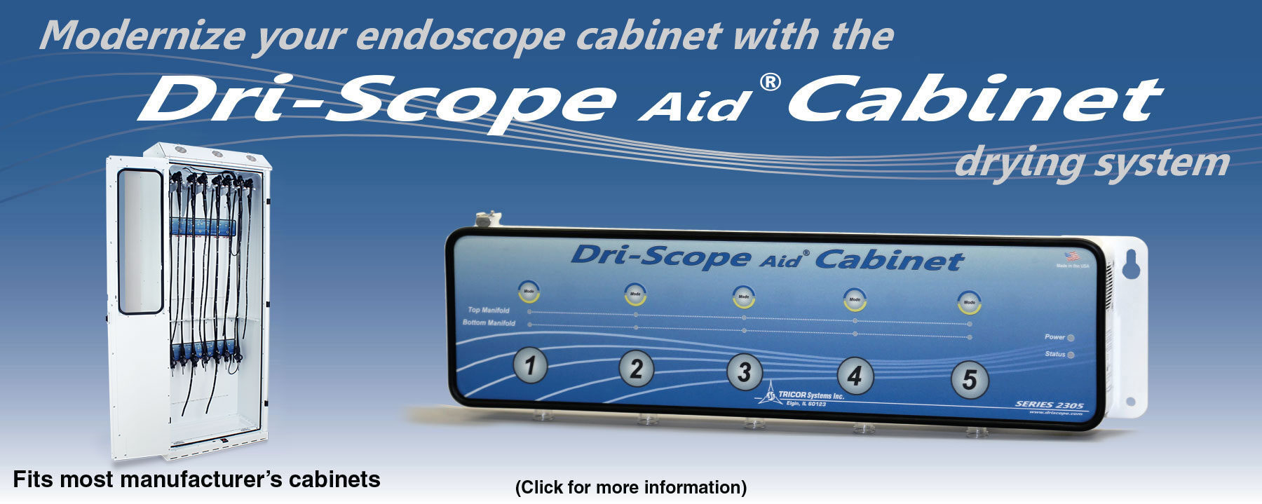 Dri-Scope Aid Cabinet Drying System